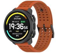 FTRONGRT Bracelet Compatible avec Oppo Watch X3, Doux Silicone, Confortable Sangle de Remplacement.Orange Crépuscule