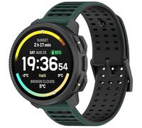 FTRONGRT Bracelet Compatible avec Oppo Watch X3, Doux Silicone, Confortable Sangle de Remplacement.Vert Mousse