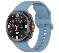 FTRONGRT Bracelet Compatible avec Samsung Galaxy Watch 8 40mm / 44mm / 8 Classic, Doux Silicone, Confortable Sangle de Remplacement.Bleu Officiel