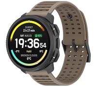 FTRONGRT Bracelet Compatible avec SUUNTO Vertical 2, Doux Silicone, Confortable Sangle de Remplacement.Brun Fumée de Pin