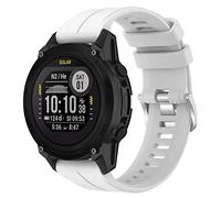 FTRONGRT Bracelet pour montre Garmin Descent G1, Silicone Bracelet, Sangle de Remplacement pour Garmin Descent G1.Blanc