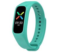 FTRONGRT Bracelet pour montre OPPO Band, Silicone Bracelet, Sangle de Remplacement pour OPPO Band.Bleu Aurore