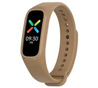 FTRONGRT Bracelet pour montre OPPO Band, Silicone Bracelet, Sangle de Remplacement pour OPPO Band.Brun