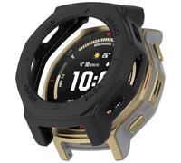 FTRONGRT Coque Compatible avec Amazfit T-Rex 3 Pro 44mm, TPU Souple, Anti-Rayures, Creuse Montre Étui de Protection. Noir