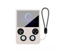 FTRONGRT Coque Compatible avec ANBERNIC RG 477V, Silicone Souple, Résistant aux Rayures, Antidérapant Étui de Protection pour Console de Jeu. Gris