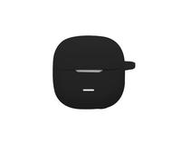 FTRONGRT Coque Compatible avec Anker Soundcore AeroFit 2 Pro, Silicone Souple, Résistant aux Rayures, Antichoc, Housse en Silicone pour Écouteurs Bluetooth.Noir