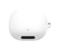 FTRONGRT Coque Compatible avec Anker Soundcore Liberty 4 Pro, Antichoc, Housse en Silicone pour Écouteurs Bluetooth Compatible avec Anker Soundcore Liberty 4 Pro.Blanc