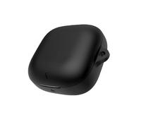 FTRONGRT Coque Compatible avec Anker Soundcore Liberty Buds, Silicone Souple, Résistant aux Rayures, Antichoc, Housse en Silicone pour Écouteurs Bluetooth.Noir