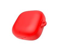 FTRONGRT Coque Compatible avec Anker Soundcore Liberty Buds, Silicone Souple, Résistant aux Rayures, Antichoc, Housse en Silicone pour Écouteurs Bluetooth.Rouge