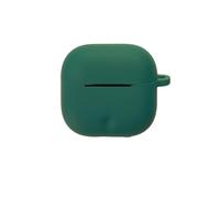 FTRONGRT Coque Compatible avec Anker Soundcore P42i, Silicone Souple, Résistant aux Rayures, Antichoc, Housse en Silicone pour Écouteurs Bluetooth.Vert Foncé