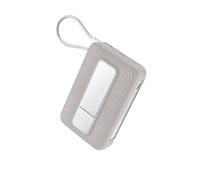 FTRONGRT Coque Compatible avec Anker Zolo 10000mAh A1116 Power Bank, Étanche à la Poussière, Anti-Chute, Silicone Étui de Protection. Gris