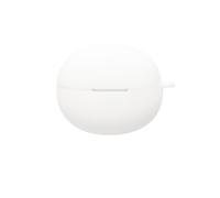FTRONGRT Coque Compatible avec Baseus Bass BC1 Lite, Silicone Souple, Résistant aux Rayures, Antichoc, Housse en Silicone pour Écouteurs Bluetooth.Blanc