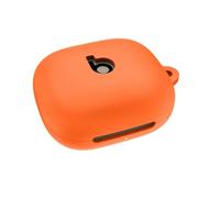 FTRONGRT Coque Compatible avec Beats Powerbeats Fit 2025, Antichoc, Housse en Silicone pour Écouteurs Bluetooth Compatible avec Beats Powerbeats Fit 2025.Orange