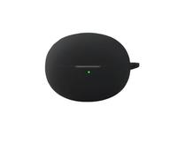 FTRONGRT Coque Compatible avec Cleer Arc Air 2, Silicone Souple, Résistant aux Rayures, Antichoc, Housse en Silicone pour Écouteurs Bluetooth.Noir