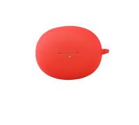 FTRONGRT Coque Compatible avec Cleer Arc Air 2, Silicone Souple, Résistant aux Rayures, Antichoc, Housse en Silicone pour Écouteurs Bluetooth.Rouge