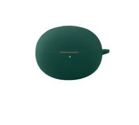 FTRONGRT Coque Compatible avec Cleer Arc Air 2, Silicone Souple, Résistant aux Rayures, Antichoc, Housse en Silicone pour Écouteurs Bluetooth.Vert Foncé