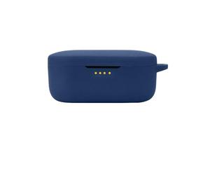 FTRONGRT Coque Compatible avec DENON Perl Pro Coque, Antichoc, Housse en Silicone pour Écouteurs Bluetooth Compatible avec DENON Perl Pro.Bleu Marin