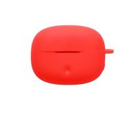 FTRONGRT Coque Compatible avec Edifier Atom CC, Silicone Souple, Résistant aux Rayures, Antichoc, Housse en Silicone pour Écouteurs Bluetooth.Rouge