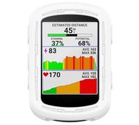 FTRONGRT Coque Compatible avec Garmin Edge 850/550, TPU Souple, Résistant aux Rayures, Étui de Protection pour Compteur de Vélo. Blanc