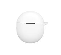 FTRONGRT Coque Compatible avec Google Pixel Buds 2a, Silicone Souple, Résistant aux Rayures, Antichoc, Housse en Silicone pour Écouteurs Bluetooth.Blanc