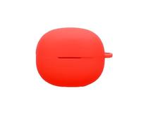 FTRONGRT Coque Compatible avec Honor Choice LCHSE Clip 2 Pro, Antichoc, Housse en Silicone pour Écouteurs Bluetooth.Rouge