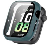 FTRONGRT Coque Compatible avec Honor Watch 5, PC + Film Trempé, Anti-Rayures Étui de Protection Tout Compris Compatible avec Honor Watch 5. Aiguille de Pin Vert