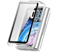 FTRONGRT Coque Compatible avec Huawei Band 11 Pro, PC + Film Trempé, Anti-Rayures Étui de Protection Tout Compris. Transparent
