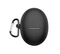 FTRONGRT Coque Compatible avec Huawei FreeBuds 6, Antichoc, Housse en Silicone pour Écouteurs Bluetooth Compatible avec Huawei FreeBuds 6.Noir
