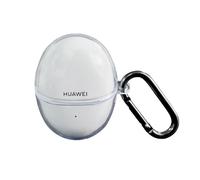 FTRONGRT Coque Compatible avec Huawei FreeBuds 6 Coque, Antichoc, Housse en Silicone pour Écouteurs Bluetooth Compatible avec Huawei FreeBuds 6.Transparent
