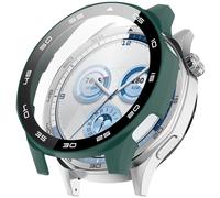 FTRONGRT Coque Compatible avec Huawei Watch GT 6 41mm, PC + Film Trempé, avec Échelle, Anti-Rayures Étui de Protection Tout Compris. Vert Officiel