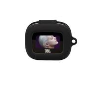 FTRONGRT Coque Compatible avec JBL Live Buds 3 Coque, Antichoc, Housse en Silicone pour Écouteurs Bluetooth Compatible avec JBL Live Buds 3.Noir