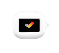 FTRONGRT Coque Compatible avec JBL Live Buds 4, Silicone Souple, Résistant aux Rayures, Antichoc, Housse en Silicone pour Écouteurs Bluetooth.Blanc