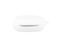 FTRONGRT Coque Compatible avec JBL Sense Pro, Silicone Souple, Résistant aux Rayures, Antichoc, Housse en Silicone pour Écouteurs Bluetooth.Blanc