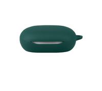 FTRONGRT Coque Compatible avec JBL Sense Pro, Silicone Souple, Résistant aux Rayures, Antichoc, Housse en Silicone pour Écouteurs Bluetooth.Vert Foncé