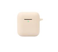 FTRONGRT Coque Compatible avec Marshall Minor IV Coque, Antichoc, Housse en Silicone pour Écouteurs Bluetooth Compatible avec Marshall Minor IV.Blanc Cassé