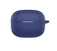 FTRONGRT Coque Compatible avec Motorola Moto Buds 2, Silicone Souple, Résistant aux Rayures, Antichoc, Housse en Silicone pour Écouteurs Bluetooth.Bleu Marin