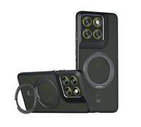FTRONGRT Coque Compatible avec Motorola Signature (Support Rotatif 360° pour Magnétique) Protection Complète de l'appareil Photo, Coque de Protection Antichoc.Noir