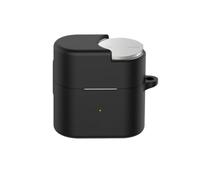 FTRONGRT Coque Compatible avec Nothing CMF Clip Pro, Silicone Souple, Résistant aux Rayures, Antichoc, Housse en Silicone pour Écouteurs Bluetooth.Noir