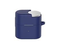 FTRONGRT Coque Compatible avec Nothing CMF Clip Pro, Silicone Souple, Résistant aux Rayures, Antichoc, Housse en Silicone pour Écouteurs Bluetooth.Bleu Marin