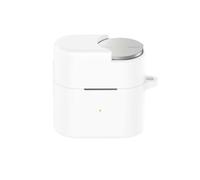 FTRONGRT Coque Compatible avec Nothing CMF Clip Pro, Silicone Souple, Résistant aux Rayures, Antichoc, Housse en Silicone pour Écouteurs Bluetooth.Blanc