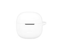 FTRONGRT Coque Compatible avec OnePlus Nord Buds 4 Pro, Silicone Souple, Résistant aux Rayures, Antichoc, Housse en Silicone pour Écouteurs Bluetooth.Blanc