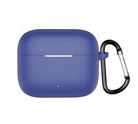 FTRONGRT Coque Compatible avec Oppo Enco Air4i / Oppo Enco Buds 3 Pro, Antichoc, Écouteurs Bluetooth Housse en Silicone.Bleu Marin