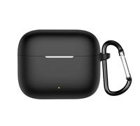 FTRONGRT Coque Compatible avec Oppo Enco Air4i / Oppo Enco Buds 3 Pro, Antichoc, Écouteurs Bluetooth Housse en Silicone.Noir