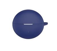 FTRONGRT Coque Compatible avec Oppo Enco Clip 2, Silicone Souple, Résistant aux Rayures, Antichoc, Housse en Silicone pour Écouteurs Bluetooth.Bleu Marin