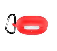 FTRONGRT Coque Compatible avec QCY AilyBuds E20, Silicone Souple, Résistant aux Rayures, Antichoc, Housse en Silicone pour Écouteurs Bluetooth.Rouge