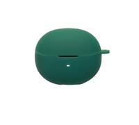 FTRONGRT Coque Compatible avec QCY MeloBuds N70, Silicone Souple, Résistant aux Rayures, Antichoc, Housse en Silicone pour Écouteurs Bluetooth.Vert Foncé