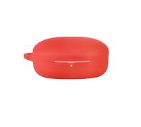 FTRONGRT Coque Compatible avec QCY T13 Pro, Silicone Souple, Résistant aux Rayures, Antichoc, Housse en Silicone pour Écouteurs Bluetooth.Rouge