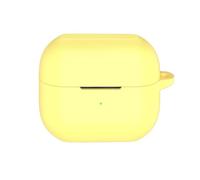 FTRONGRT Coque Compatible avec Samsung Galaxy Buds 3 FE / 3 Pro / 3, Antichoc, Écouteurs Bluetooth Housse en Silicone.Jaune