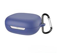 FTRONGRT Coque Compatible avec Shokz OpenFit 2 T920, Antichoc, Housse en Silicone pour Écouteurs Bluetooth Compatible avec Shokz OpenFit 2 T920.Bleu Marin