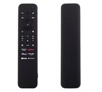 FTRONGRT Coque Compatible avec Sony RMF-TX800C RMF-TX810P RMF-TX810U RMF-TX811U, Anti-Chute, Anti-Collision, Ultra-Mince et Léger Silicone Télécommande Étui de Protection. Noir